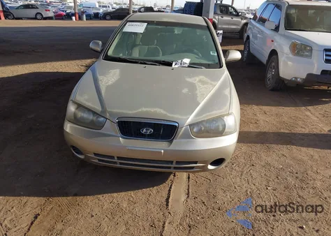 2001 Hyundai Elantra Gls from USA, damaged, VIN KMHDN45D31U171899